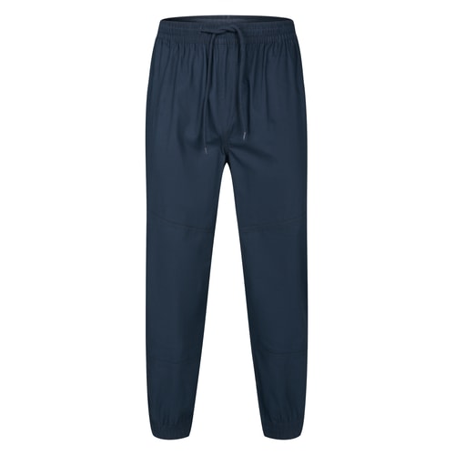 Bigdude Chinos mit elastischem Bund und Bündchen, Marineblau