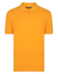 Bigdude klassisches Poloshirt Orange