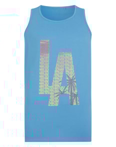 Bigdude LA Weste Hellblau Groß