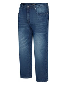 Bigdude Heavy Denim Regular Fit Dunkelblaue Waschung