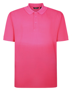 Bigdude Ombre Polohemd Magenta/Cassis