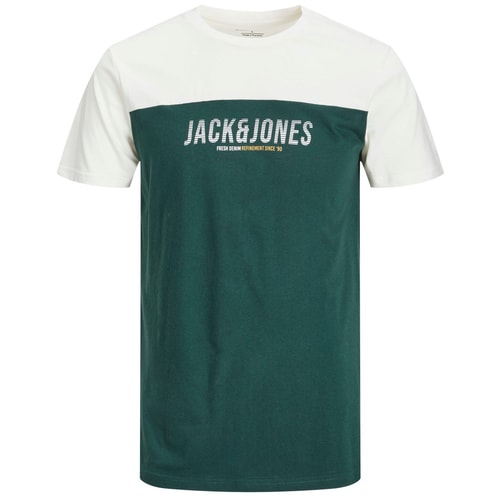 Jack & Jones Color Block T-Shirt Pine Grove Grün