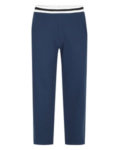 Bigdude Easy Fit Schlafanzughose mit offenem Saum, Marineblau