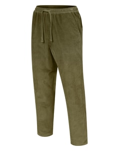 Bigdude Cordhose mit elastischem Bund, Dunkeloliv