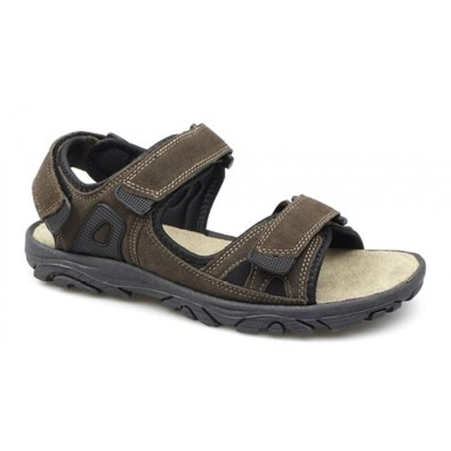 Dr Keller Oyster Adjustable Suede Sandals