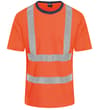TShirt mit hoher Sichtbarkeit, orange