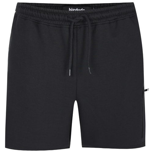 Bigdude Utility Fleece Shorts Schwarz