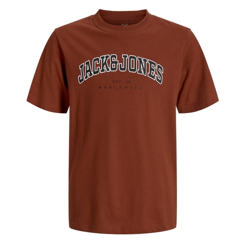Jack & Jones Varsity T-Shirt, gebranntes Henna