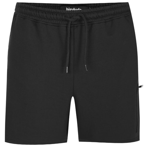 Bigdude Utility Fleece Shorts Schwarz