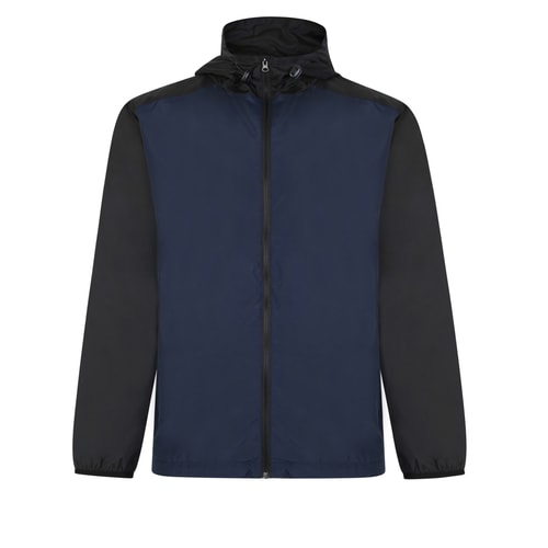 Bigdude Contrast Showerproof Jacke Schwarz/Navy