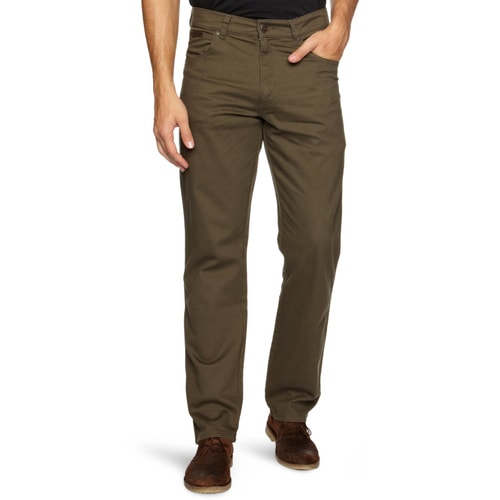 Wrangler Texas Stretch Dark Olive Jeans
