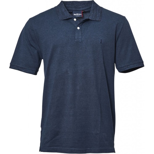 Replika Poloshirt Blau Tall Fit 