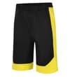 Lightweight Active Gym Shorts Schwarz/Gelb