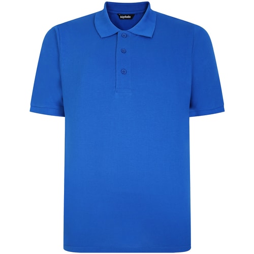 Bigdude Poloshirt Königsblau Tall Fit