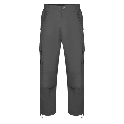 Bigdude Cargohose mit lockerer Passform, Anthrazit