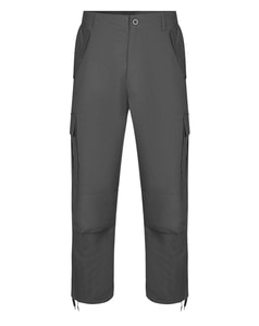 Bigdude Cargohose mit lockerer Passform, Anthrazit