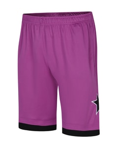 Bigdude Lagen-Basketballshorts Schwarz/Lila