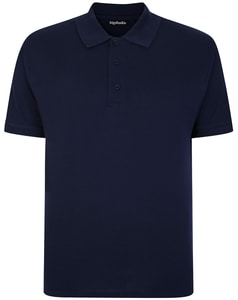 Bigdude Poloshirt Marineblau Tall Fit