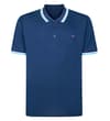 Triple Tipped Polo Navy
