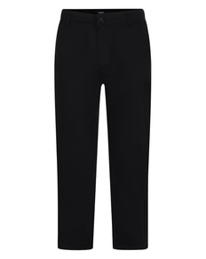 Bigdude Stretch-Chinohose Schwarz Tall