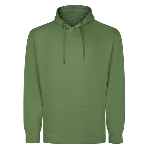Bigdude Relaxed Fit Leichter Hoodie Waldgrün
