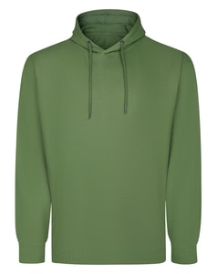 Bigdude Relaxed Fit Leichter Hoodie Waldgrün