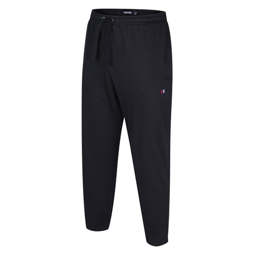 Bigdude Jogginghose mit Logo, Schwarz