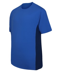 Bigdude T-Shirt mit Seitenpanel, Dunkelblau/Marineblau