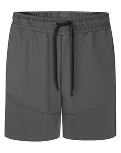 Bigdude Cut And Sew Shorts mit Kunststoffreißverschlüssen, Anthrazit