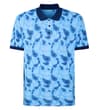 Polohemd mit PaisleyPrint, Hellblau