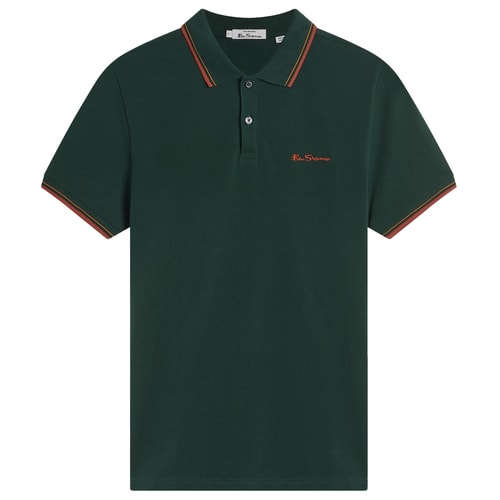 Ben Sherman Signature Poloshirt Dunkelgrün