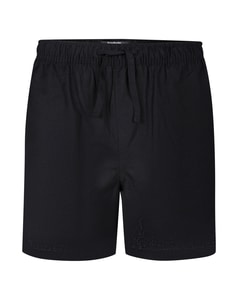 Bigdude Leinenmix-Shorts Schwarz