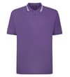 Abstraktes PoloShirt Lila Tall