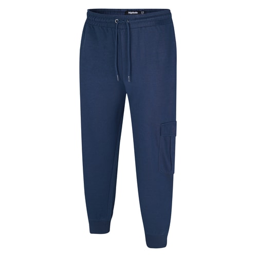 Bigdude Leichte Cargo-Jogginghose Marineblau