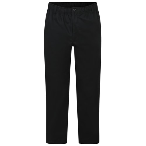 D555 Basilio Elastische Rugby-Hose in Schwarz