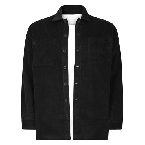 Bigdude Cordjacket Schwarz
