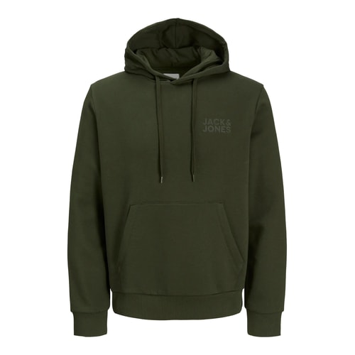 Jack & Jones Kapuzenpullover mit kleinem Logo, Reisetasche