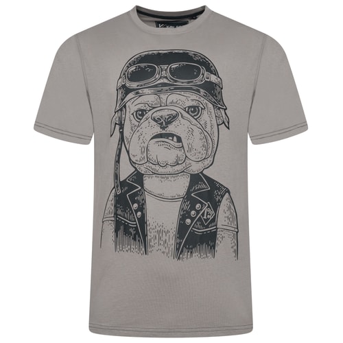 KAM Hunde-Schablonen-T-Shirt Laurel Oak