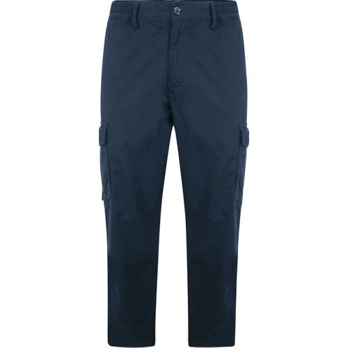 Bigdude Cargohose mit elastischem Bund Dunkelblau
