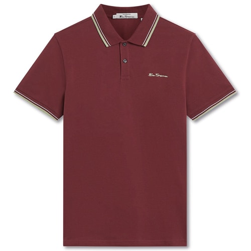 Ben Sherman Signature Polo Kastanienbraun