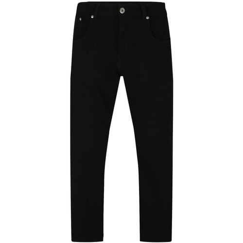 Bigdude Bootcut-Stretch-Jeans Schwarz
