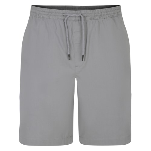 Bigdude Stretch-Shorts mit elastischem Bund, Grau