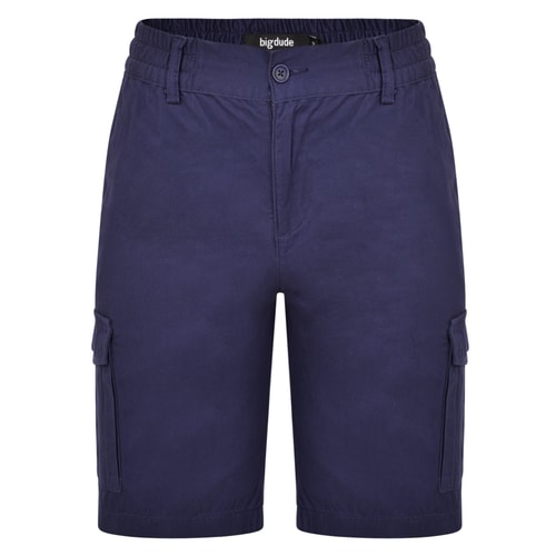 Bigdude elastische Cargoshorts Marineblau 