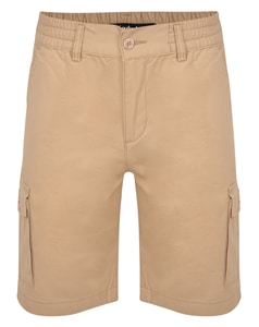 Bigdude elastische Cargoshorts Beige