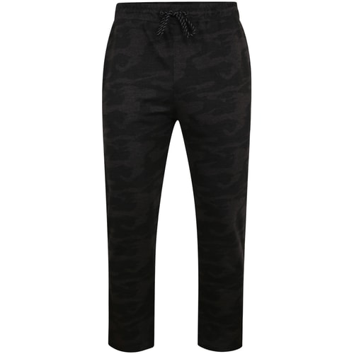 Bigdude Camouflage Jogginghose Grau