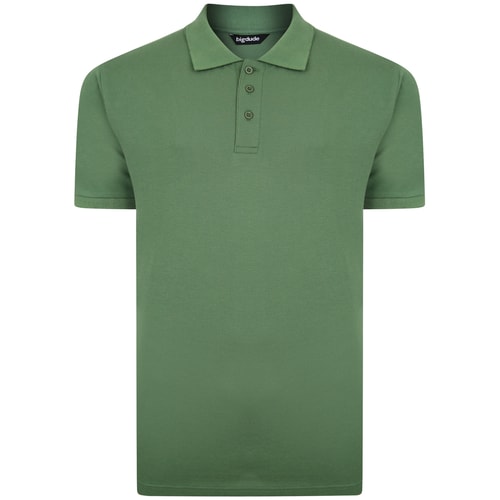 Bigdude Klassisches Poloshirt Grün