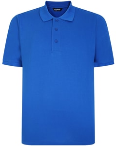 Bigdude klassisches Poloshirt Königsblau