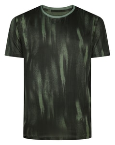 Bigdude Quickdry Camo Active T-Shirt Salbeigrün