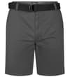 Stretch Chino mit Gürtel Anthrazit