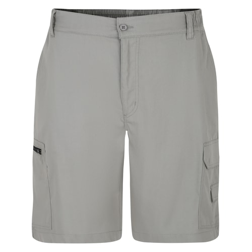 Leichte Cargo-Shorts mit elastischem Bund von Bigdude in Grau